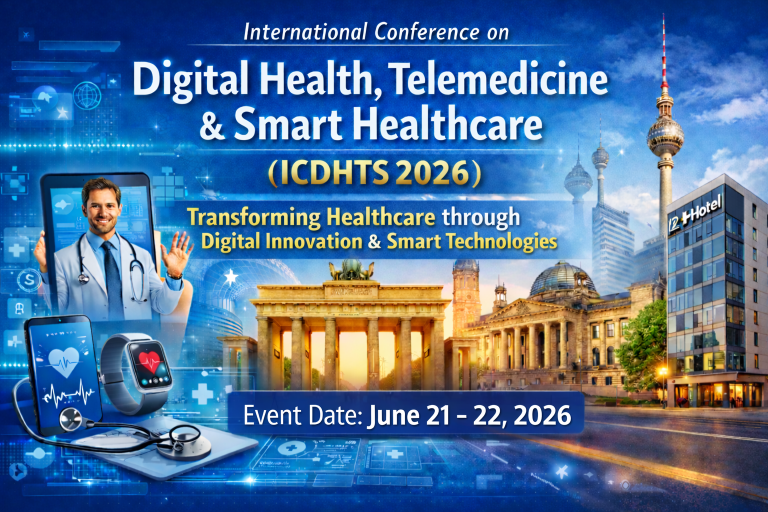 International Conference on Digital Health, Telemedicine & Smart Healthcare (ICDHTS 2026)